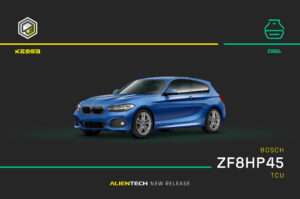 New OBD protocol for Bosch ZF8HP45 TCU – BMW 2.0d, 2.0i and 3.0i.