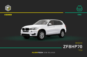 New OBD protocol for Bosch ZF8HP70 – BMW and Alpina 3.0d, 3.0i and 4.4i.