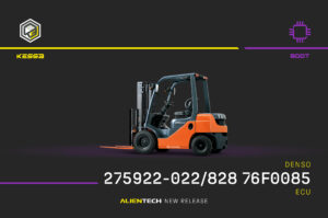 New BOOT protocol Denso 275922-022/828 76F0085: Toyota 8-Series.