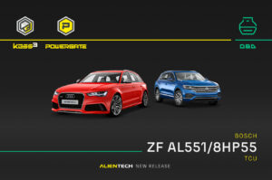 Nuovo protocollo OBD per TCU Bosch ZF AL551/8HP55 – Audi e Volkswagen.