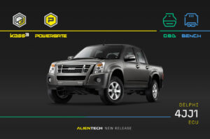 Nuovi protocolli OBD e BENCH per ECU Delphi 4J: Isuzu e Holden.
